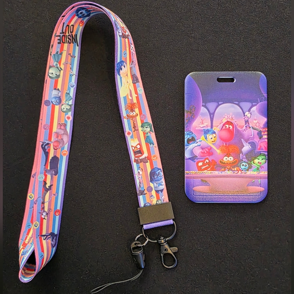 Inside Out 2 ID Cardholder And Lanyard Set - 3rd Design